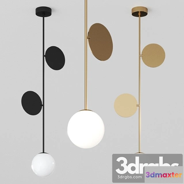 990862 - Plates Pendant By Atelier Areti