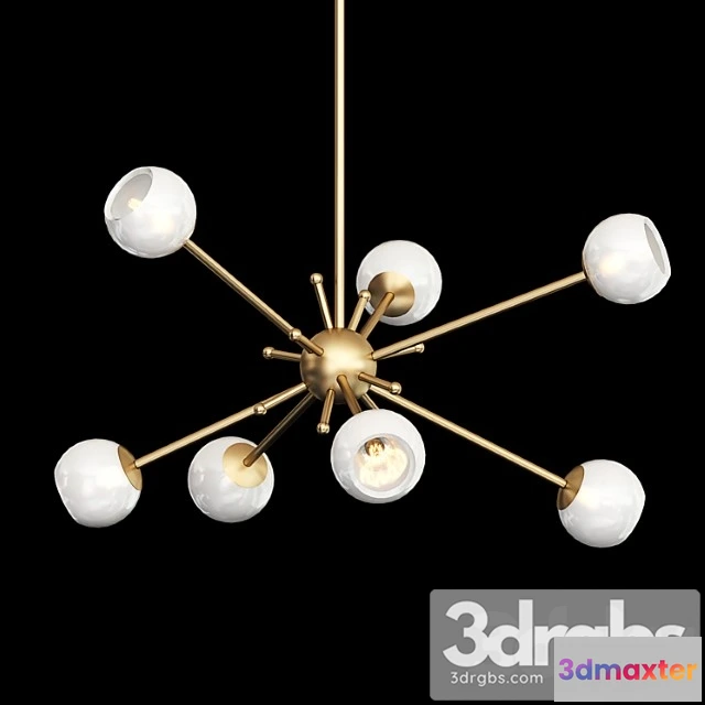 990930 - Porta romana orbit 2 chandelier