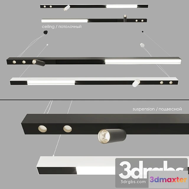 990978 - Profile system modular   centrsvet set2