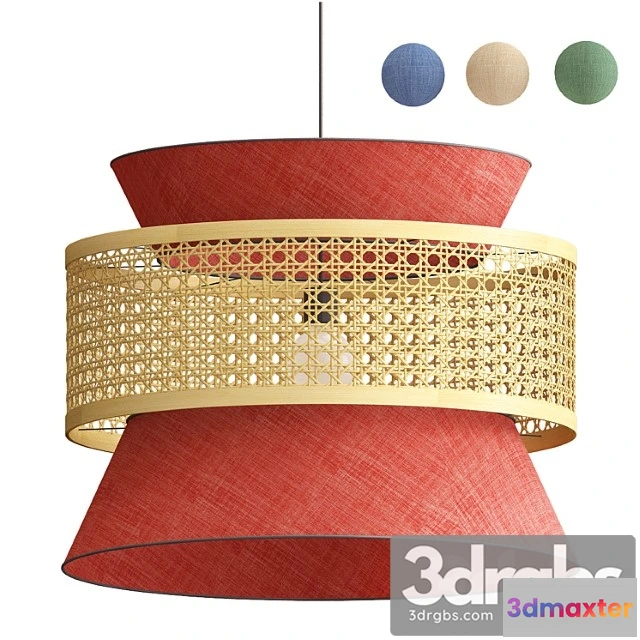 991048 - Rattan Dolkie Pendant