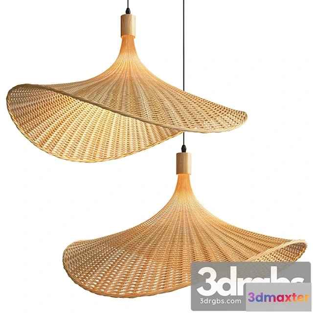 991050 - Rattan Lamps