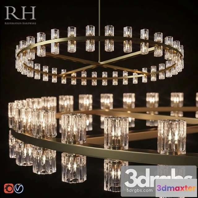 991236 - Rh Arcachon Round Chandelier 60