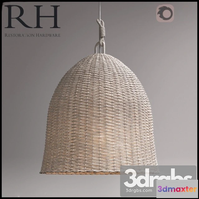 991260 - RH Seagrass Market Pendant