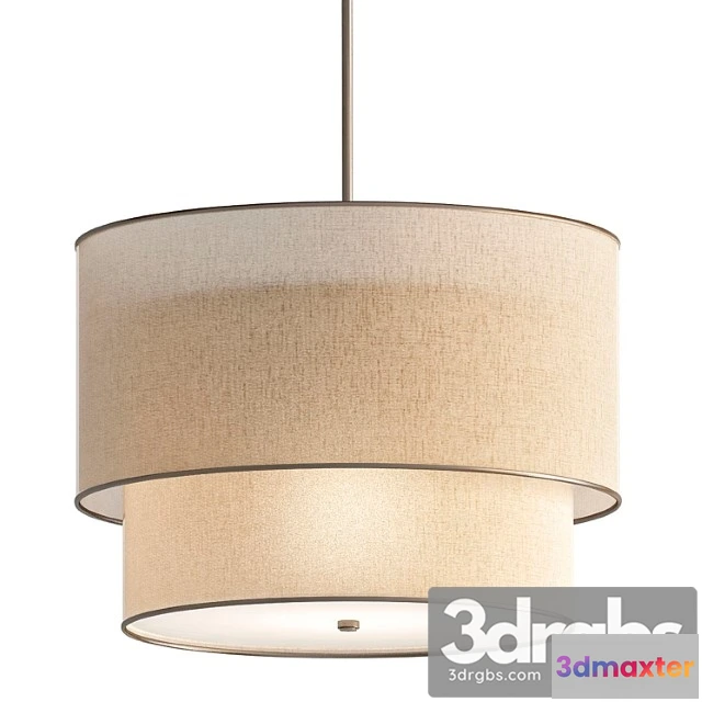 991266 - Rh two-tier round shade linen