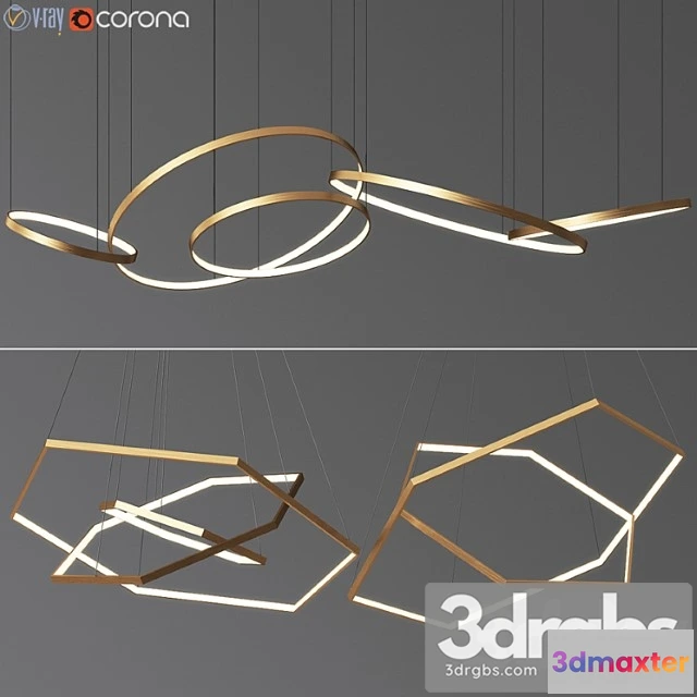 991288 - Ring & octane chandelier collection