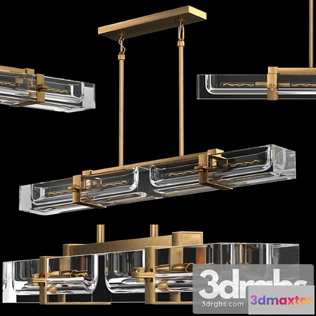 991434 - Savile Linear Chandelier 48