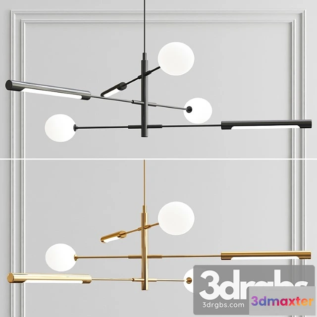 991450 - Scandinavian Runna Minimalist Chandelier