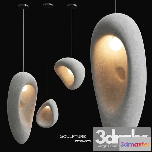 991484 - Sculpture pendants by rogan gregory