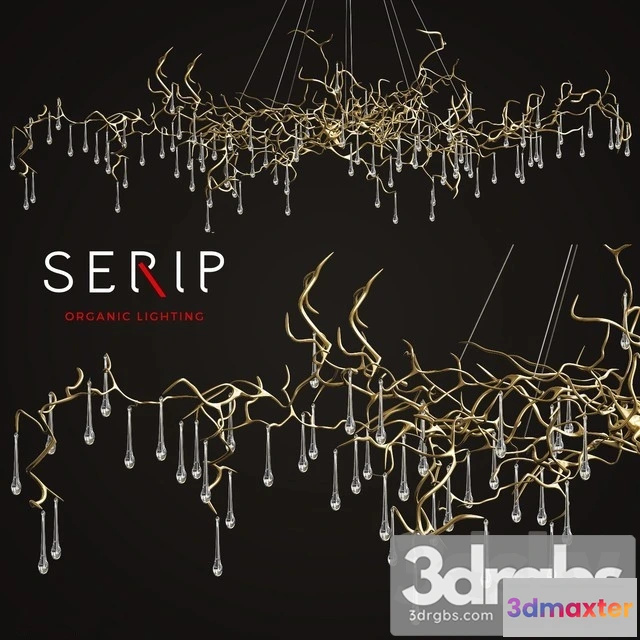 991524 - Serip Lighting Bijout Oval Chandelier