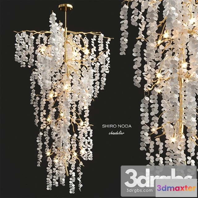 991566 - Shiro Noda Chandelier by John Richard
