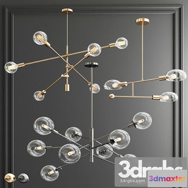 991664 - Sonneman Mobile Tangle Light 3 Type