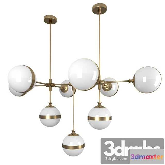 991816 - Suspended chandelier lightstar globo 813191