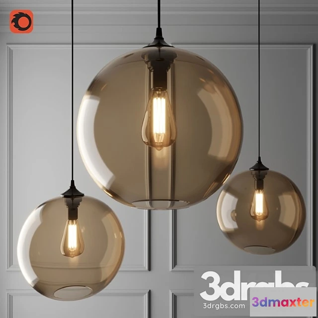 991824 - Suspended lamp jeremy solitaire