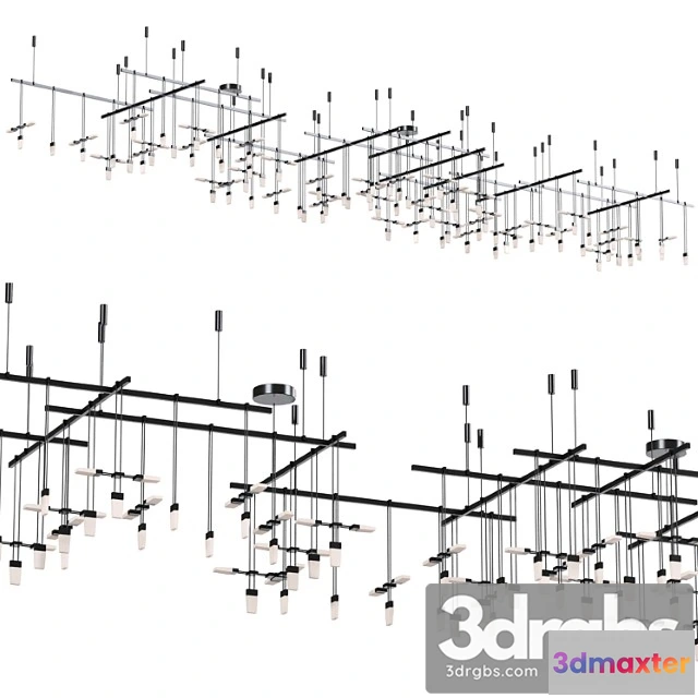 991832 - Suspenders gallery multi light ceiling pendant