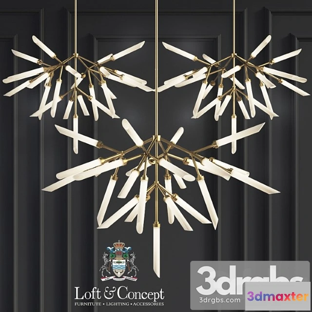 991872 - Suspension lights spur chandelier