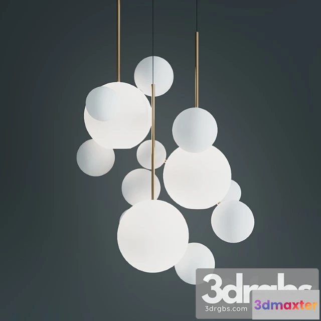 991892 - Suspension suspension lamps giopato & coombes bolle bls 14c chandelier milkgiopato & coombes bolle bls 14c chandelier milk