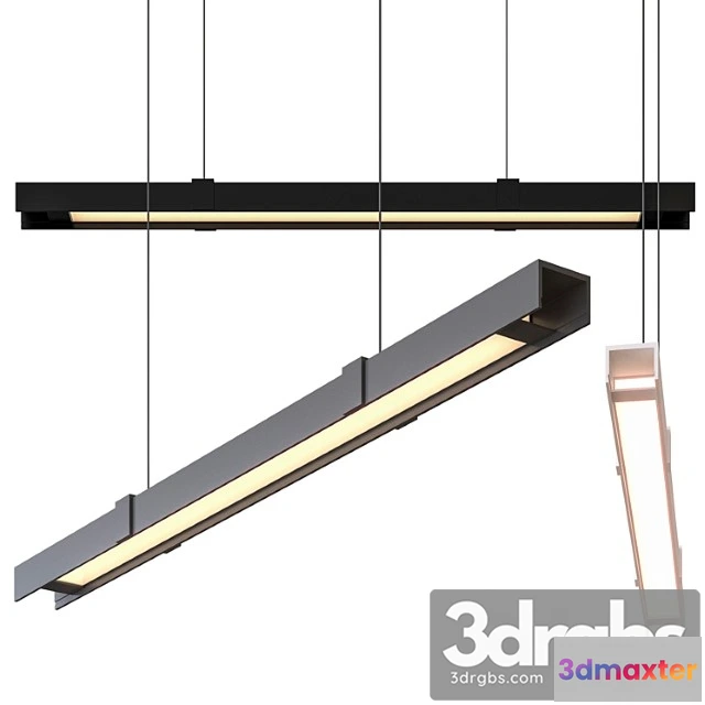 991994 - Technical lighting Alpha linear suspension light by kuzco lighting