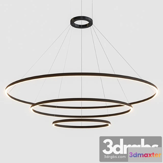 992004 - Technical lighting Grok by leds c4 circular suspended lamp comp. 4