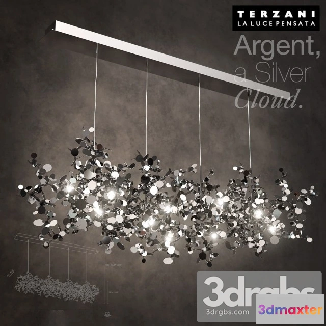 992052 - Terzani Argent Silver Cloud