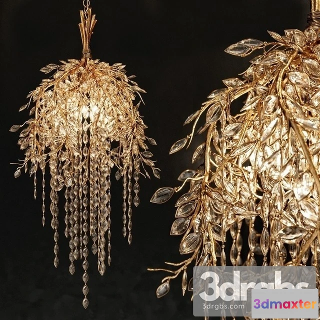 992098 - Thomas Pheasant Willow Chandelier