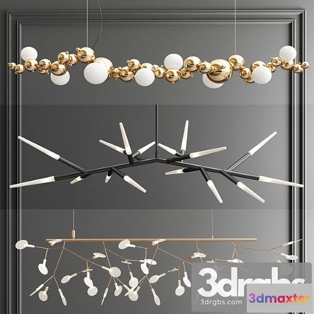 992170 - Trend Branching Chandelier 3 Types
