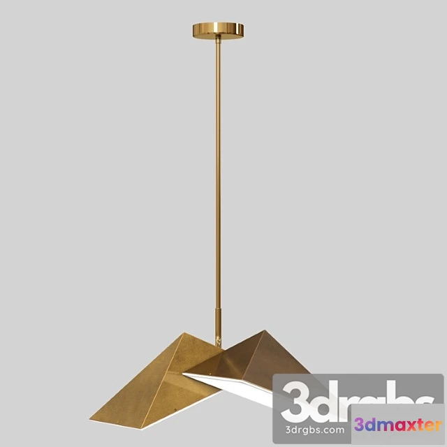 992178 - Triangular Prism Pendant Light