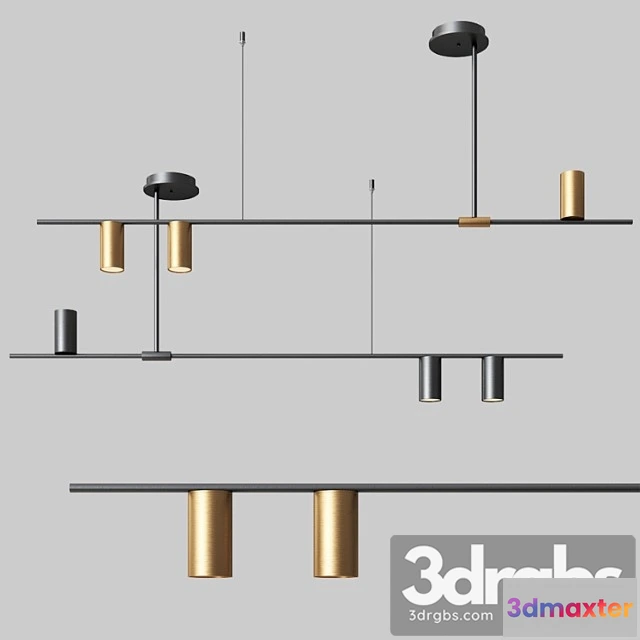 992192 - Tribes linear pendant