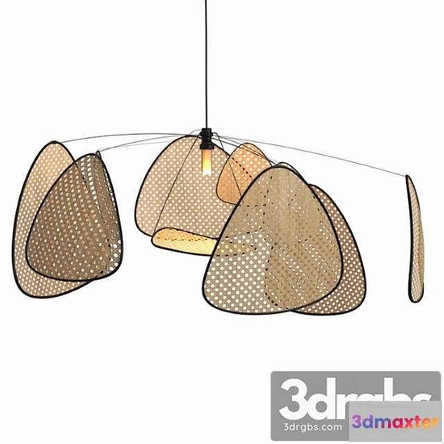992206 - Trouva Rattan Hanging Lamp