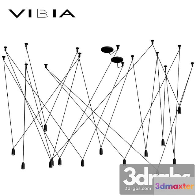 992360 - Vibia Factory Match Chandelier