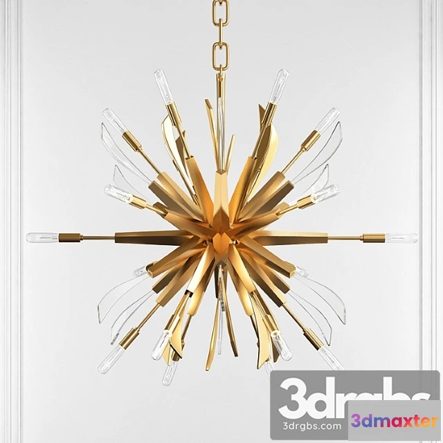 992420 - Vida 13 Light Sputnik Sphere Chandelier
