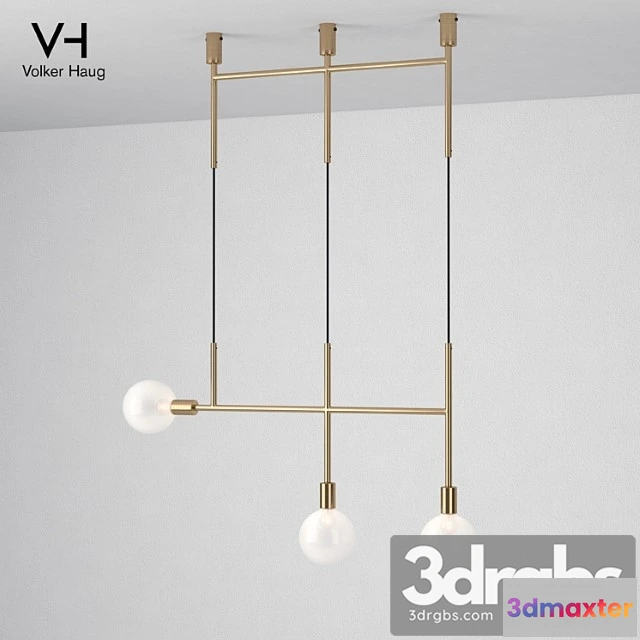 992520 - Volkerhaug Triple Kick Pendant Light