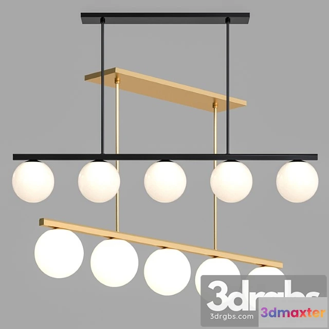 992570 - West elm - hayes linear chandelier