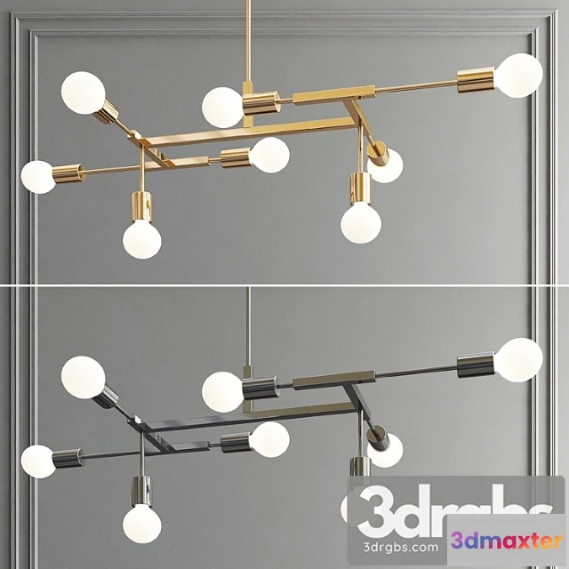 992686 - Yoka modern metal pendant light