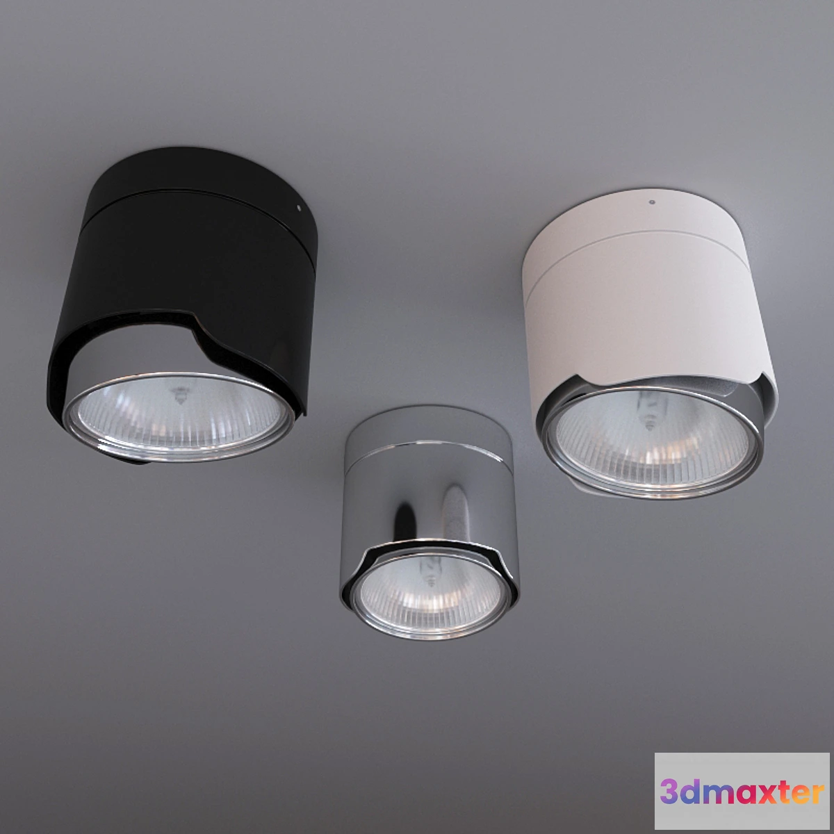 1276962 - SOLID QR111  Ceiling lamp 3D Max