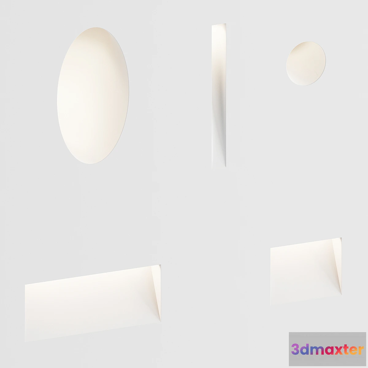 1336937 - Plaster lamps 9010 Novantadieci - No.2 3D Max