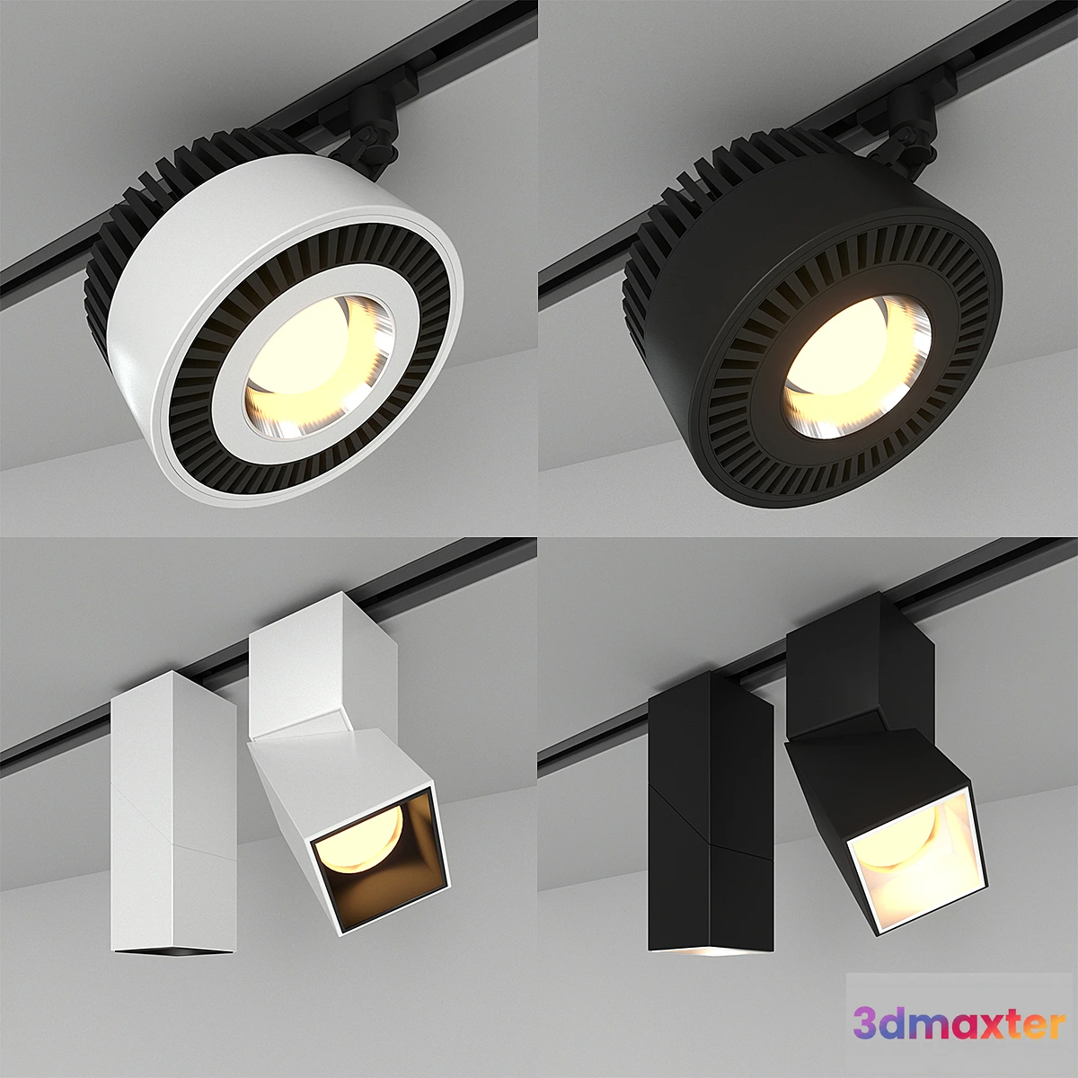 1472228 - Track luminaires CENTRSVET 3D Max