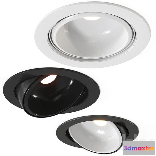 1544361 - Piu R piano ceiling lamp by Occhio Spot 3D Max