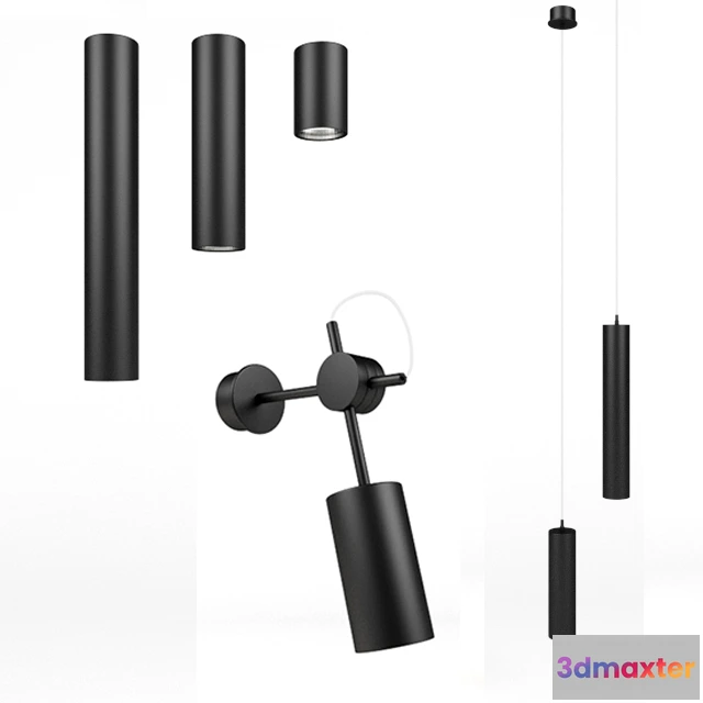 1557133 - fixtures NOWODVORSKI 3D Max