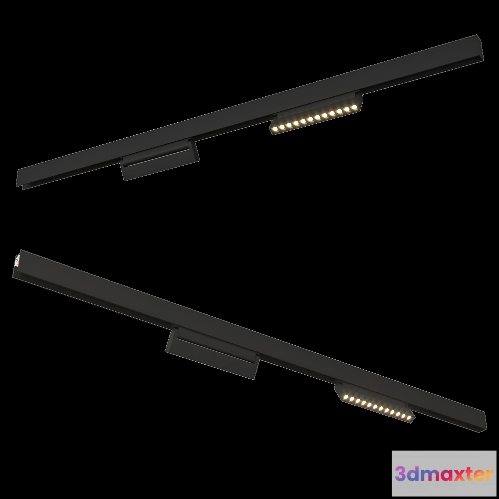 1657434 - ANCARD - Magnetic system lamp FLEX DOT 222mm 3D Max