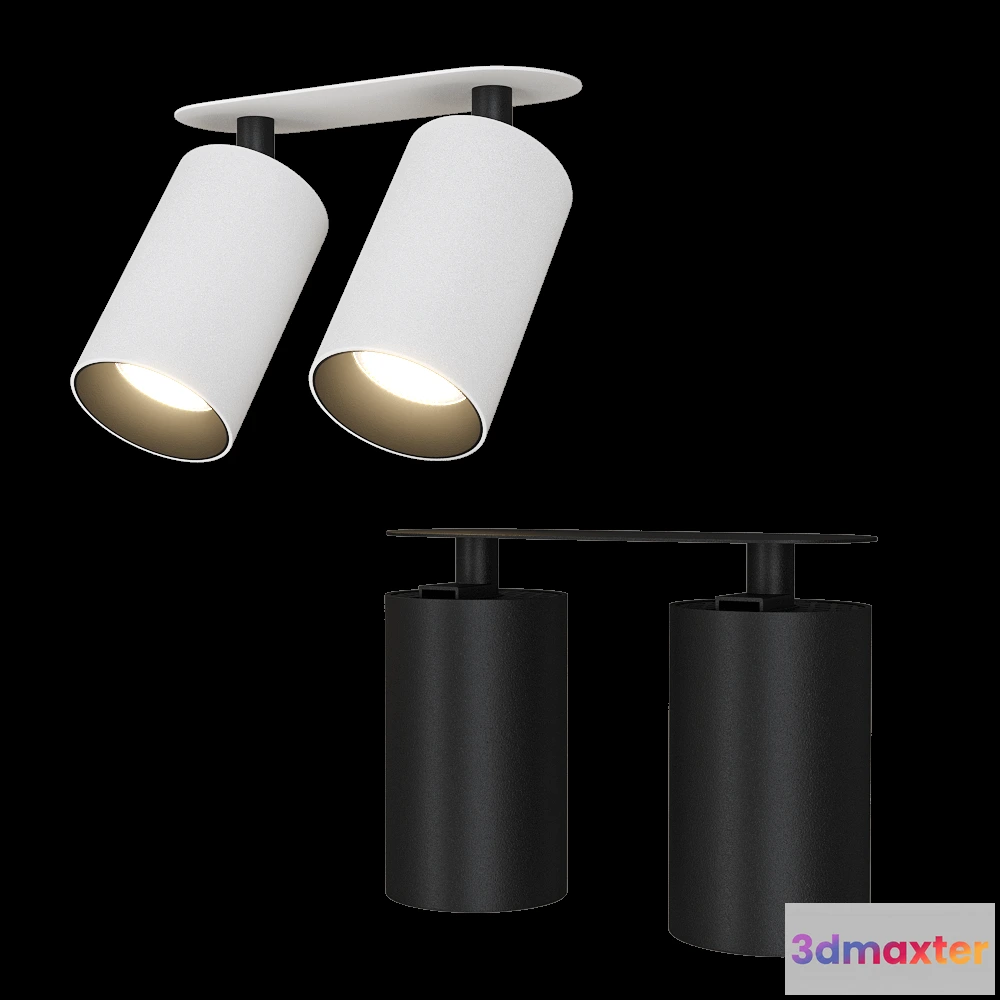 1657450 - ANCARD - Recessed lamp 2x10W 3D Max