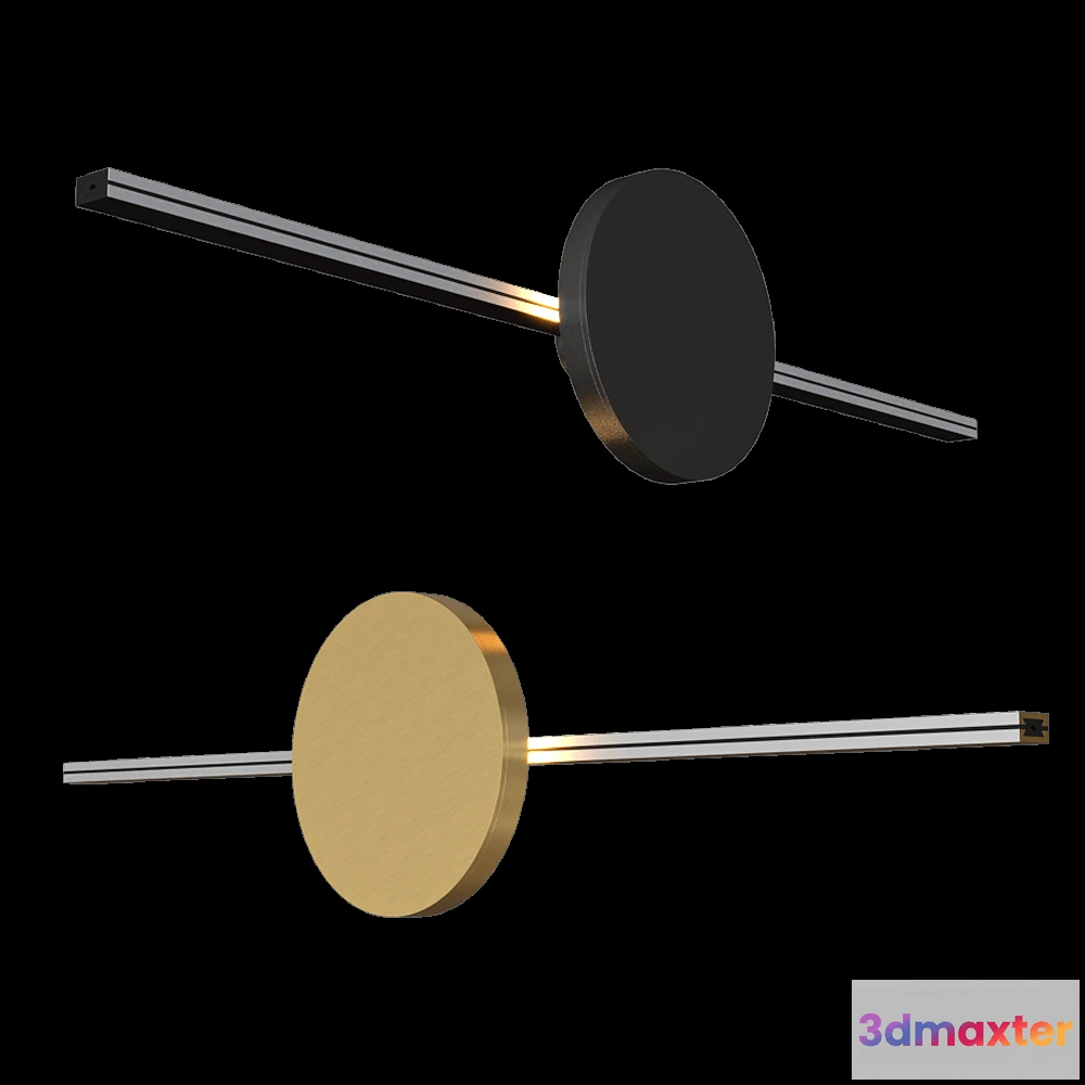 1657508 - Byled  - Spot light ECLIPSE-MG-RN-GD-6-WW 3D Max