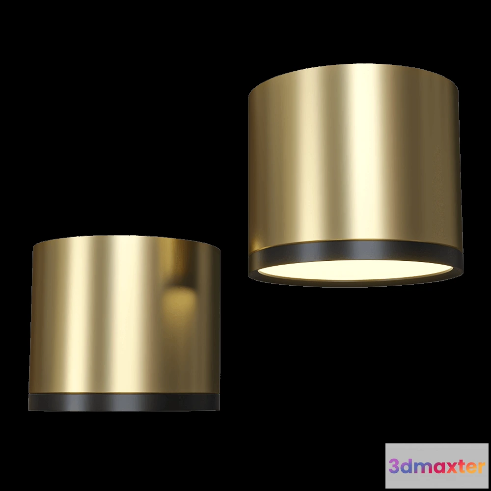 1657526 - Candellux Lighting - Spot light 9W gold  2275956 3D Max