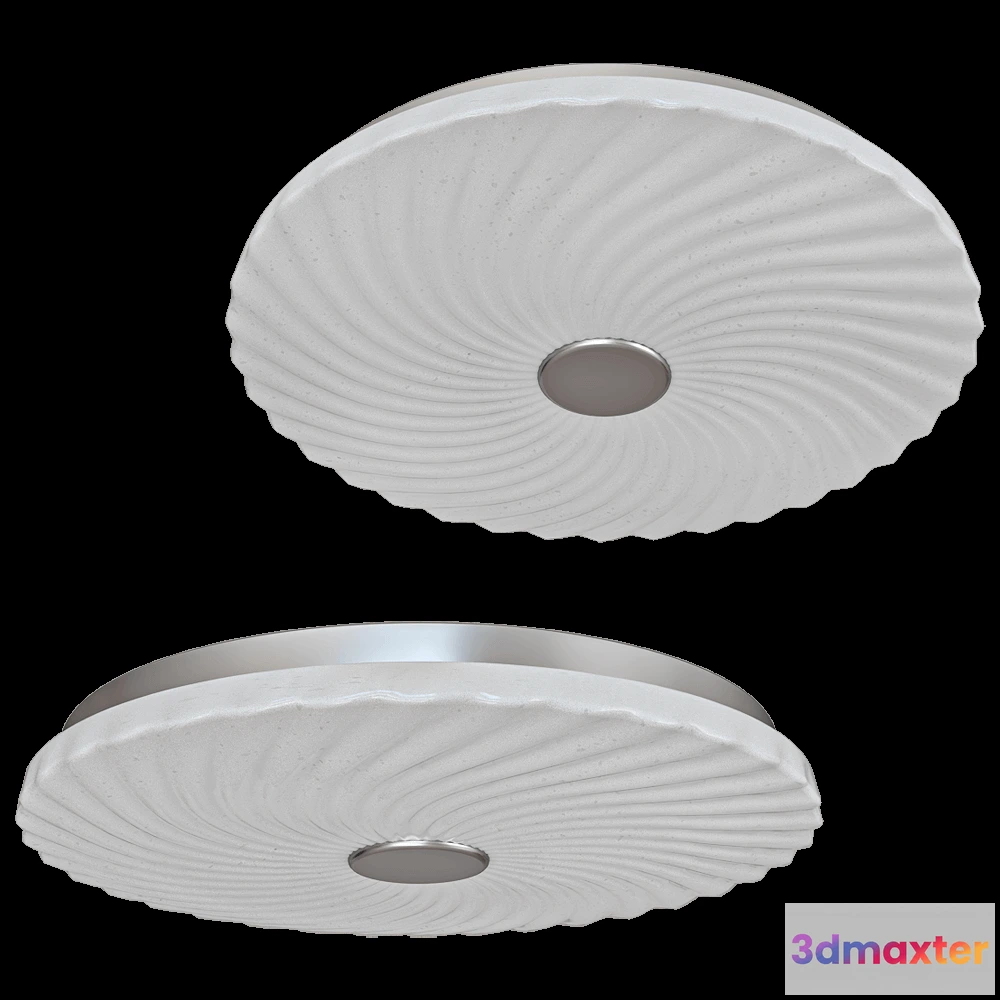 1657556 - Candellux Lighting - White ceiling lamp Calipso 13-75093 3D Max