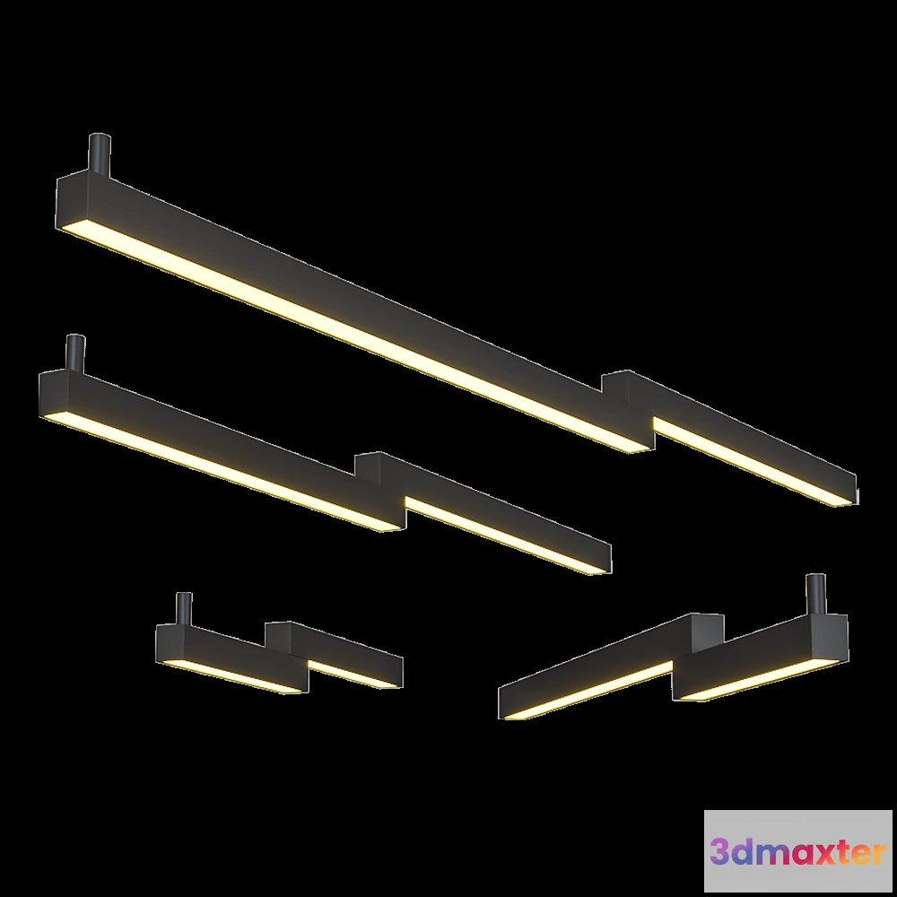 1657560 - Chors - Surface mounted lamp Thiny Snake On 3D Max