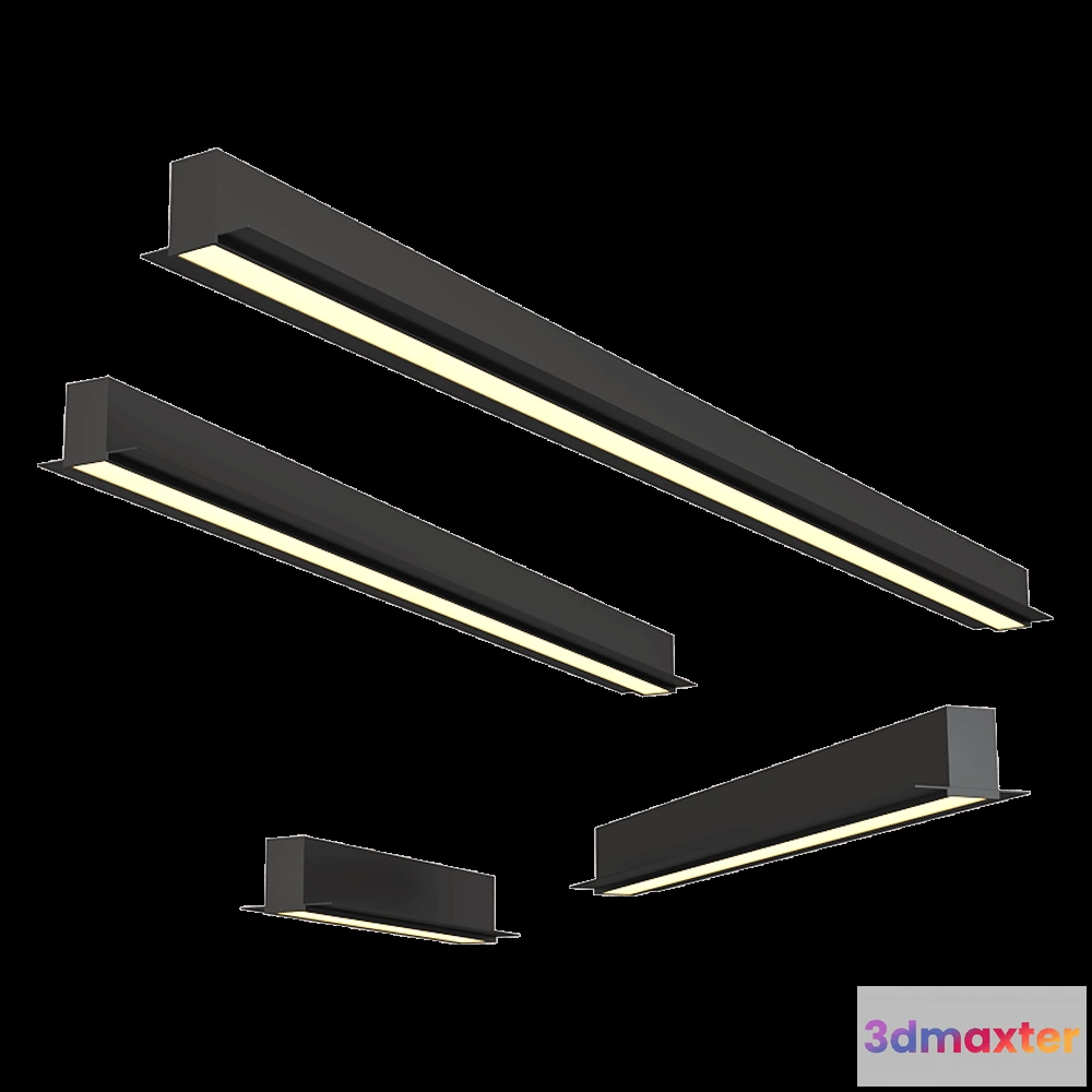 1657568 - Chors - Recessed lamp Thiny Slim RT 3D Max