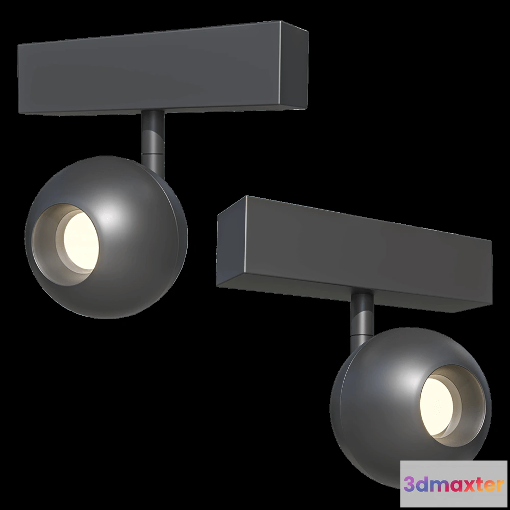 1657620 - CRYSTAL LUX - Track lamp CLT 0.33 005 12W BL 4000K 3D Max