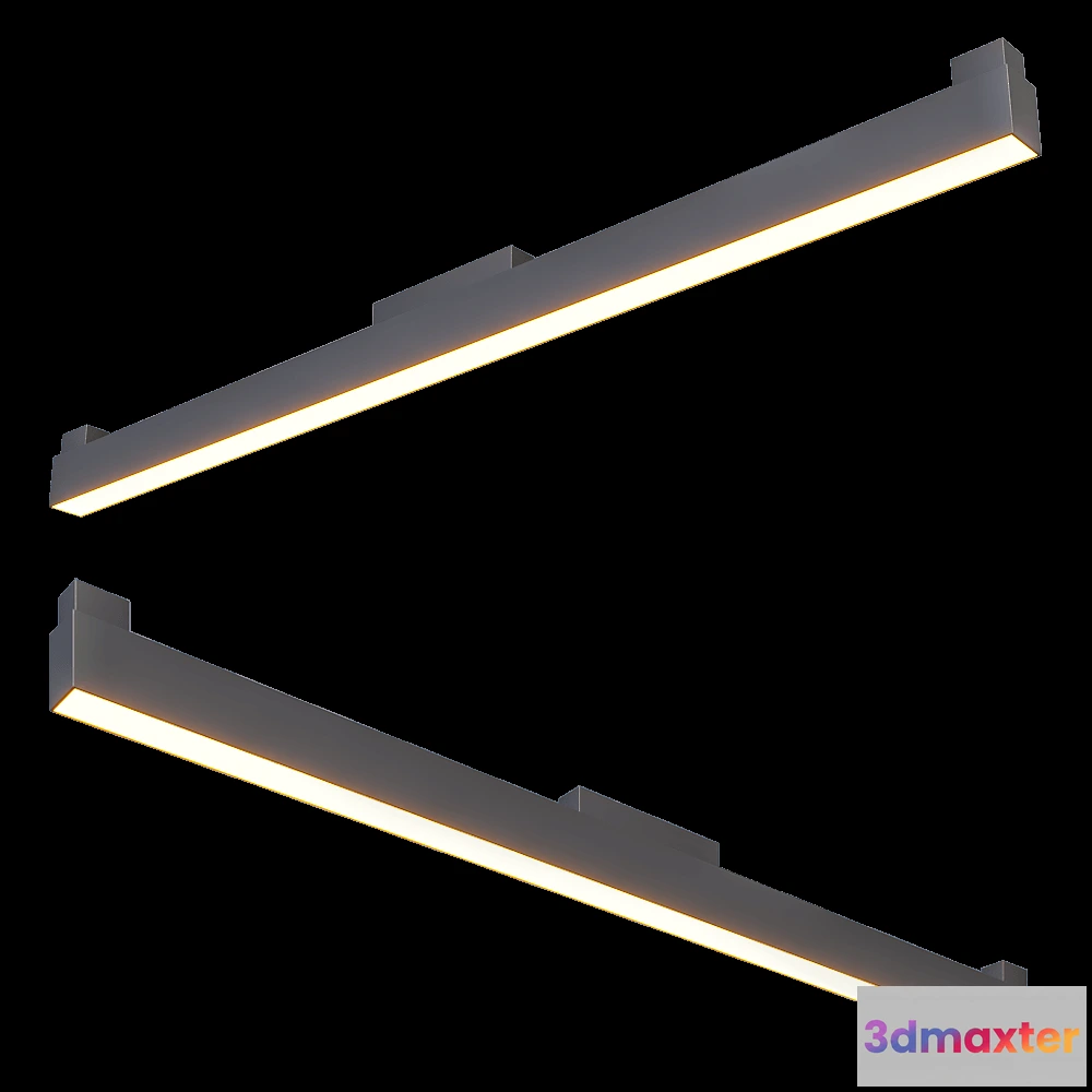 1657624 - CRYSTAL LUX - Track light CLT 0.33 001 15W BL M4000K 3D Max