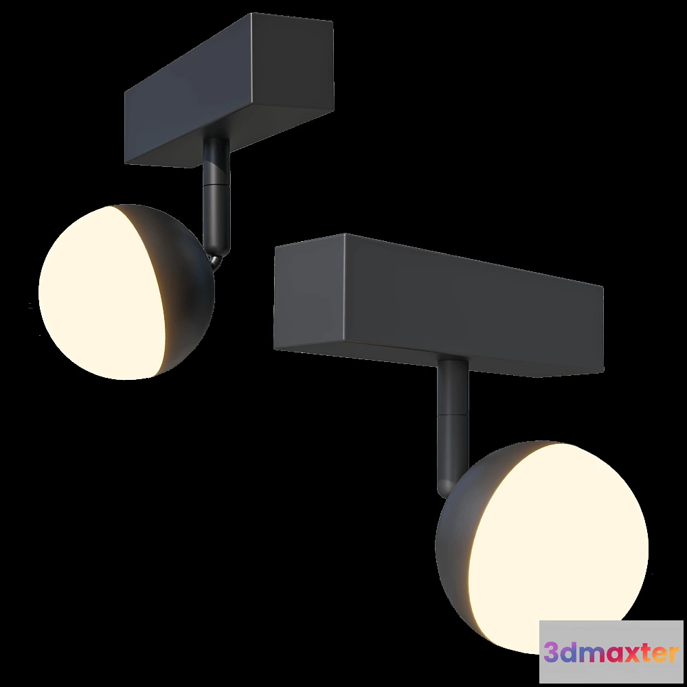 1657630 - CRYSTAL LUX - Track light CLT 0.33 007 7W BL 4000K 3D Max