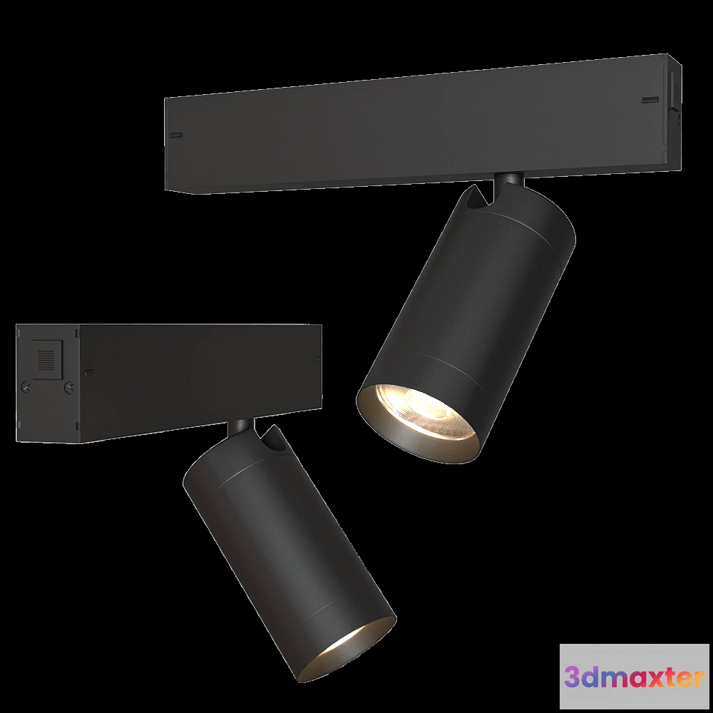 1657736 - DENKIRS - Track light DK8010-BK 3D Max