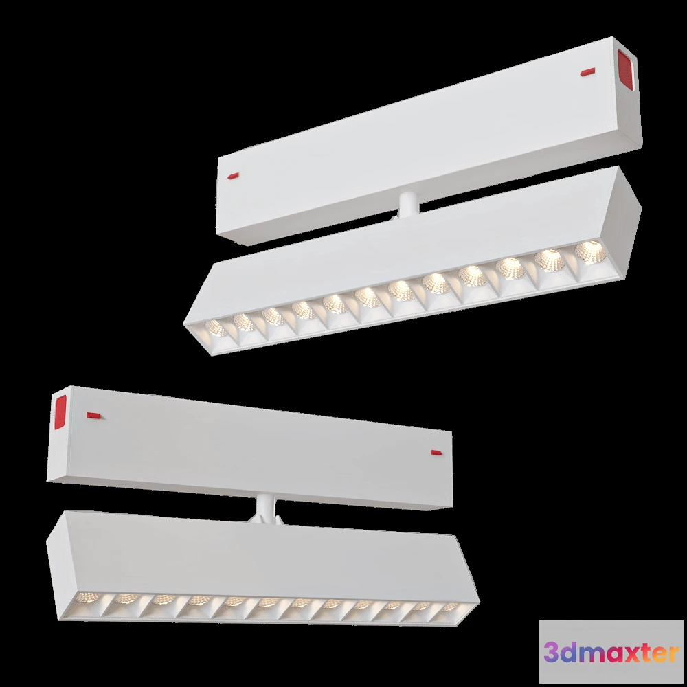 1657744 - DENKIRS - Track light DK8006-WH 3D Max